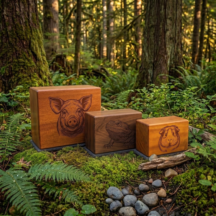 Custom Engraved Pet Urn Memorial