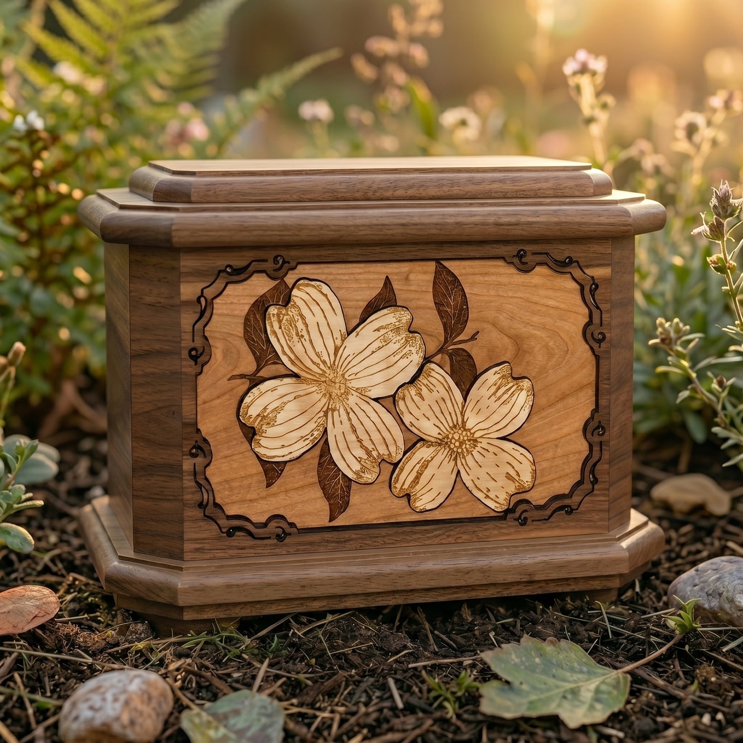 Octogon Dogwood Wood Memorial