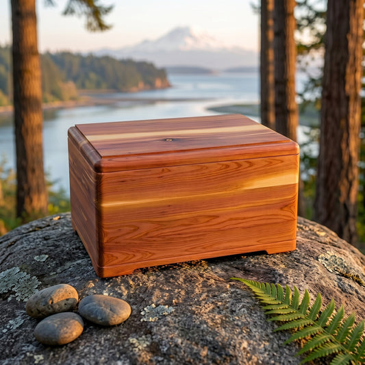 Hamilton Wood Urn