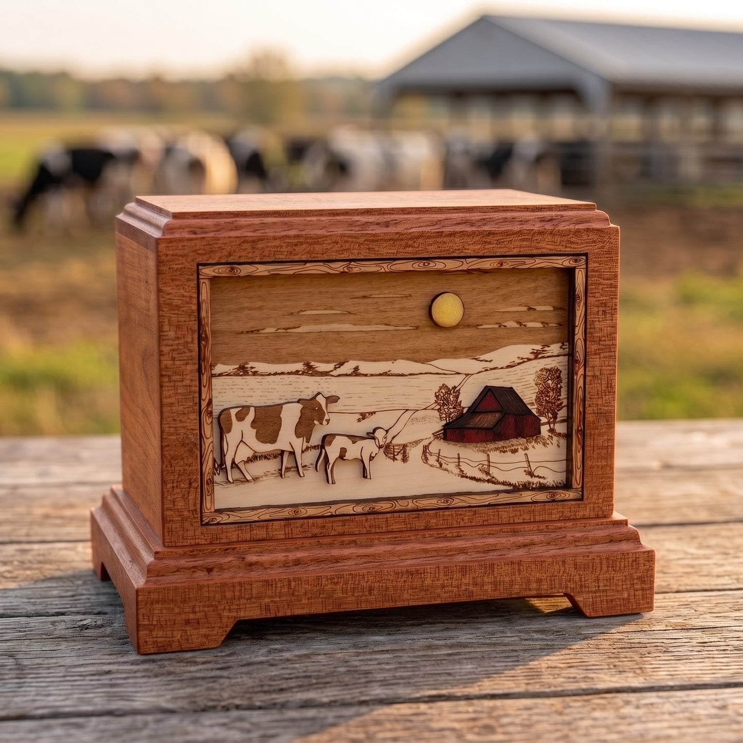 Hampton Dairy Cows Wood Memorial