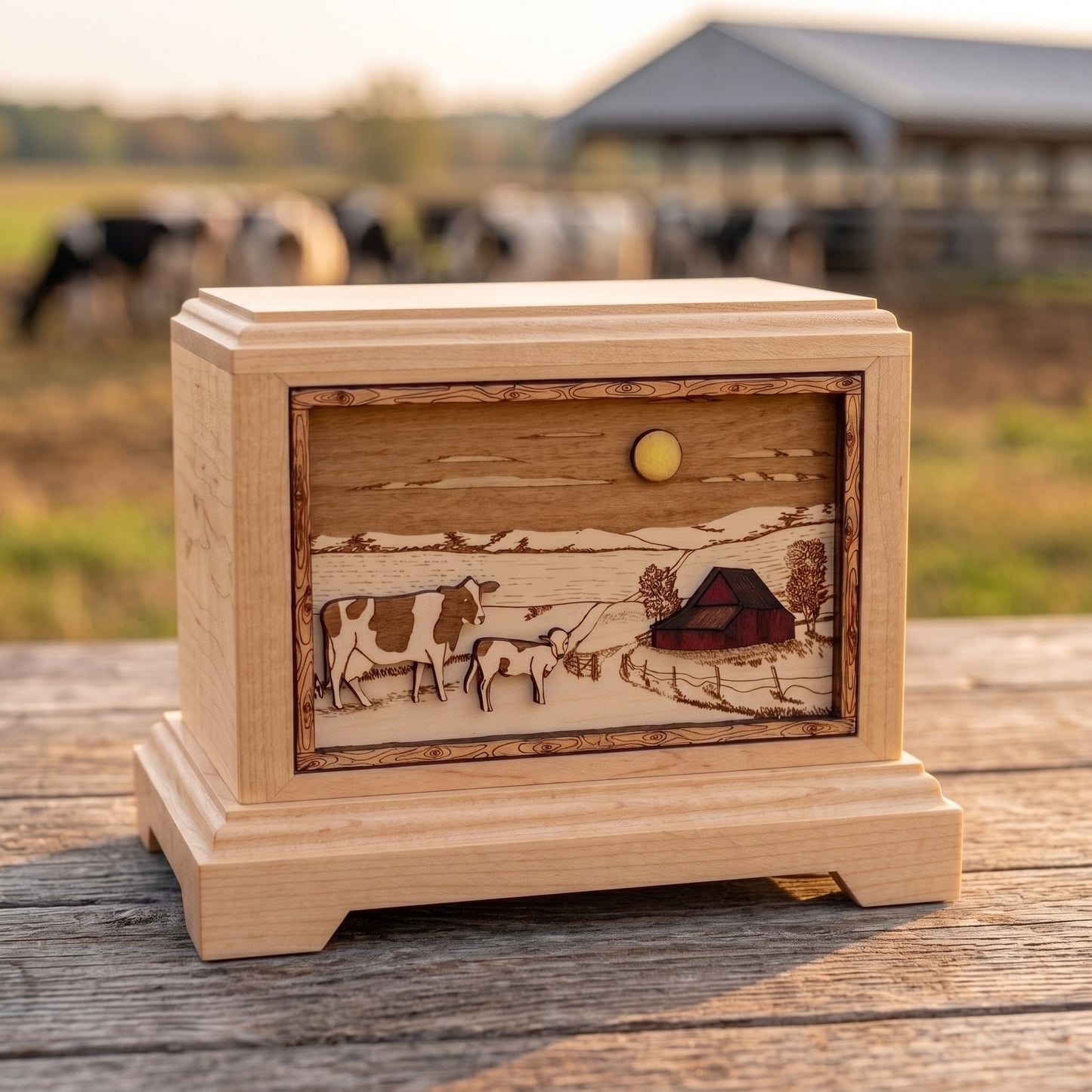 Hampton Dairy Cows Wood Memorial