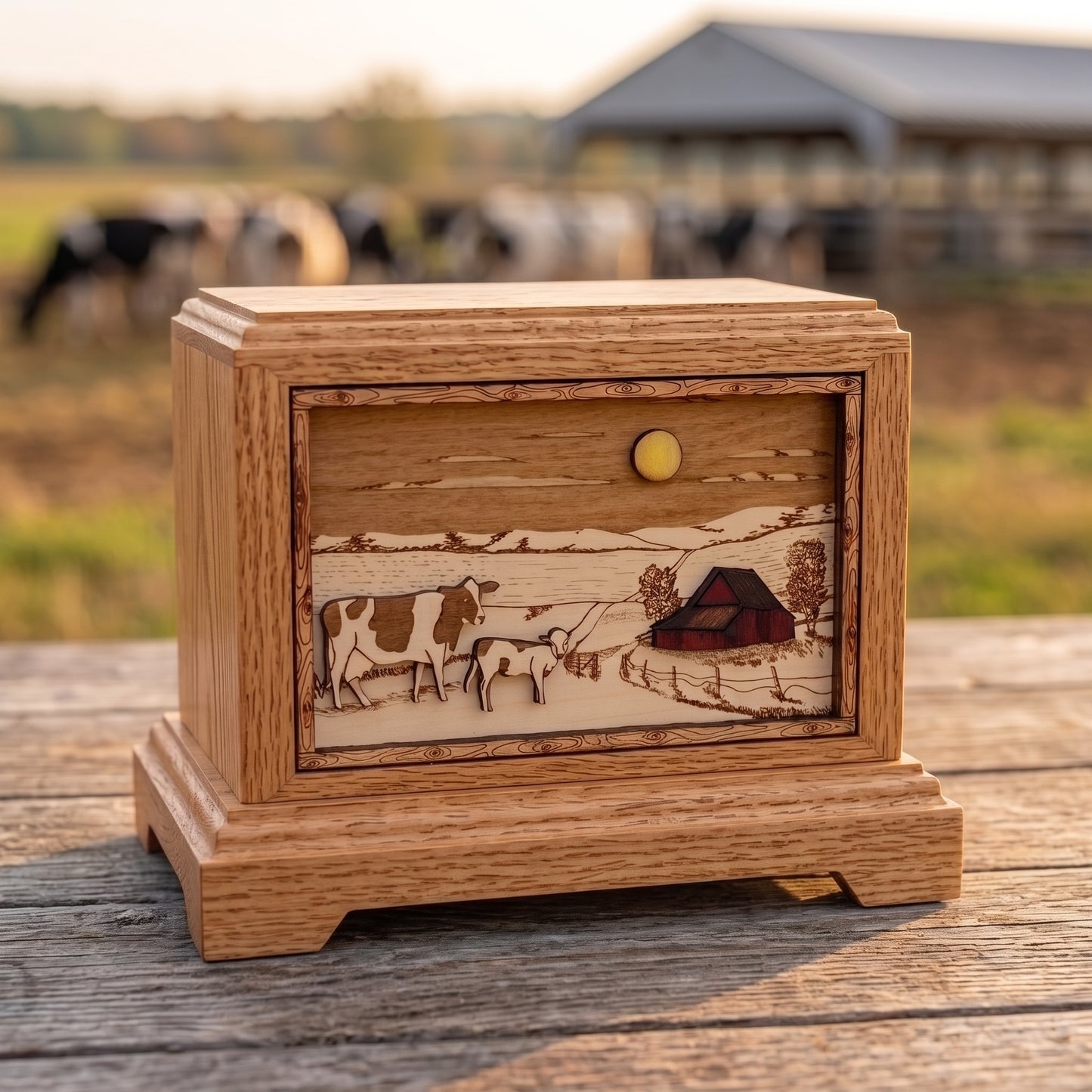 Hampton Dairy Cows Wood Memorial