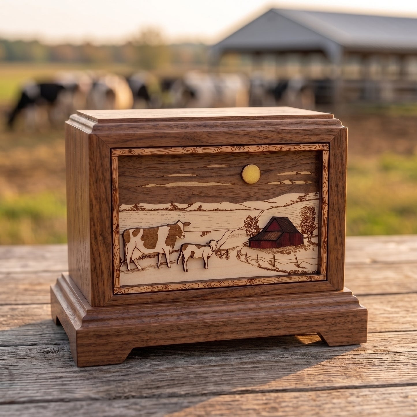 Hampton Dairy Cows Wood Memorial