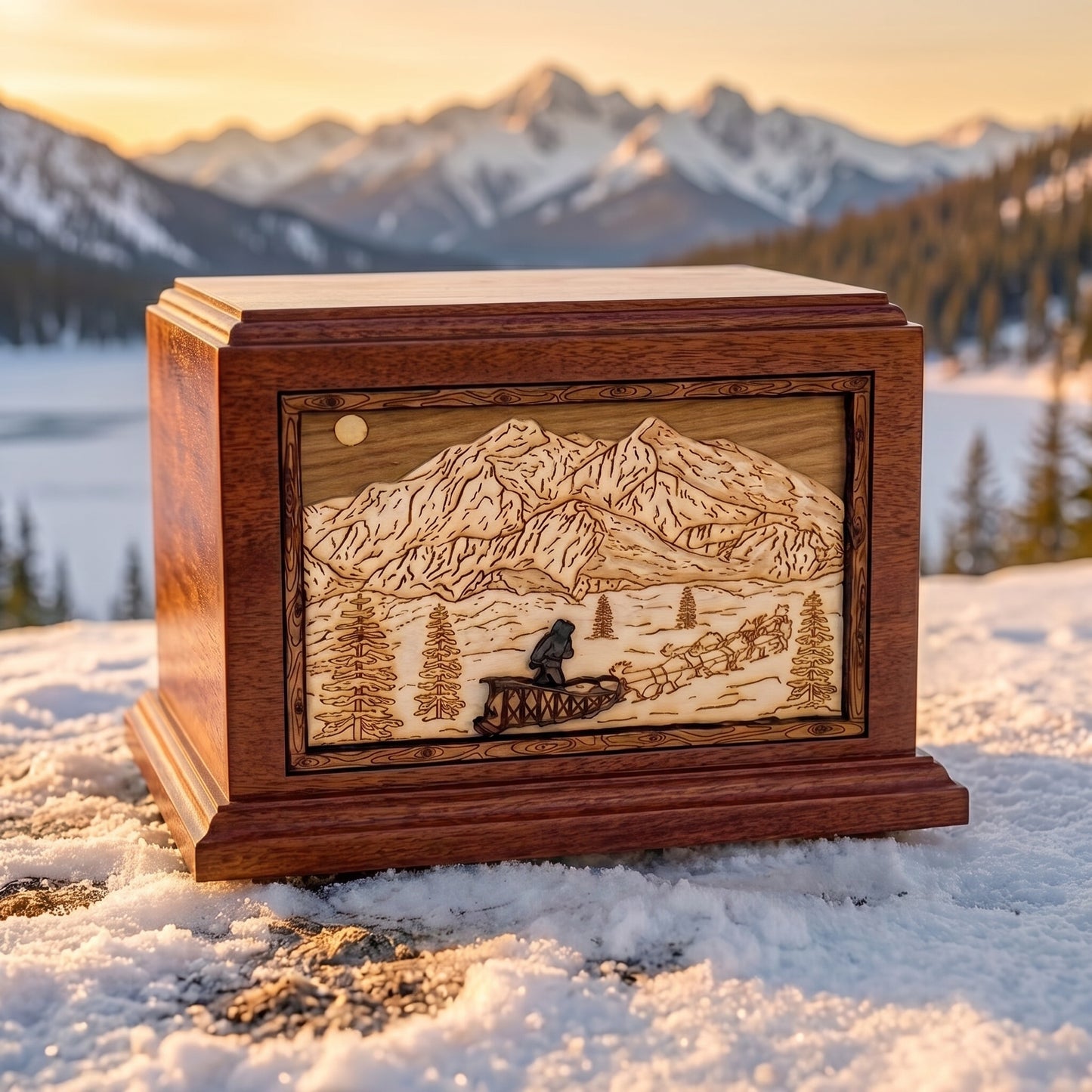 Hampton Dogsled Wood Memorial