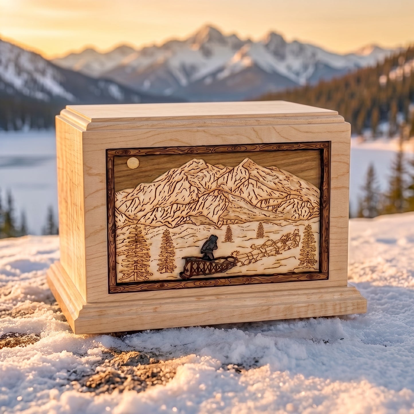 Hampton Dogsled Wood Memorial