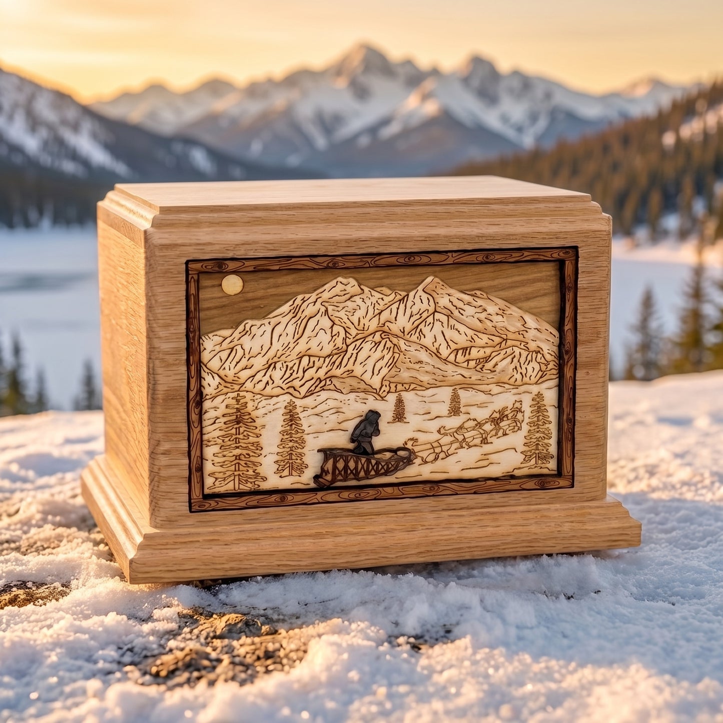 Hampton Dogsled Wood Memorial
