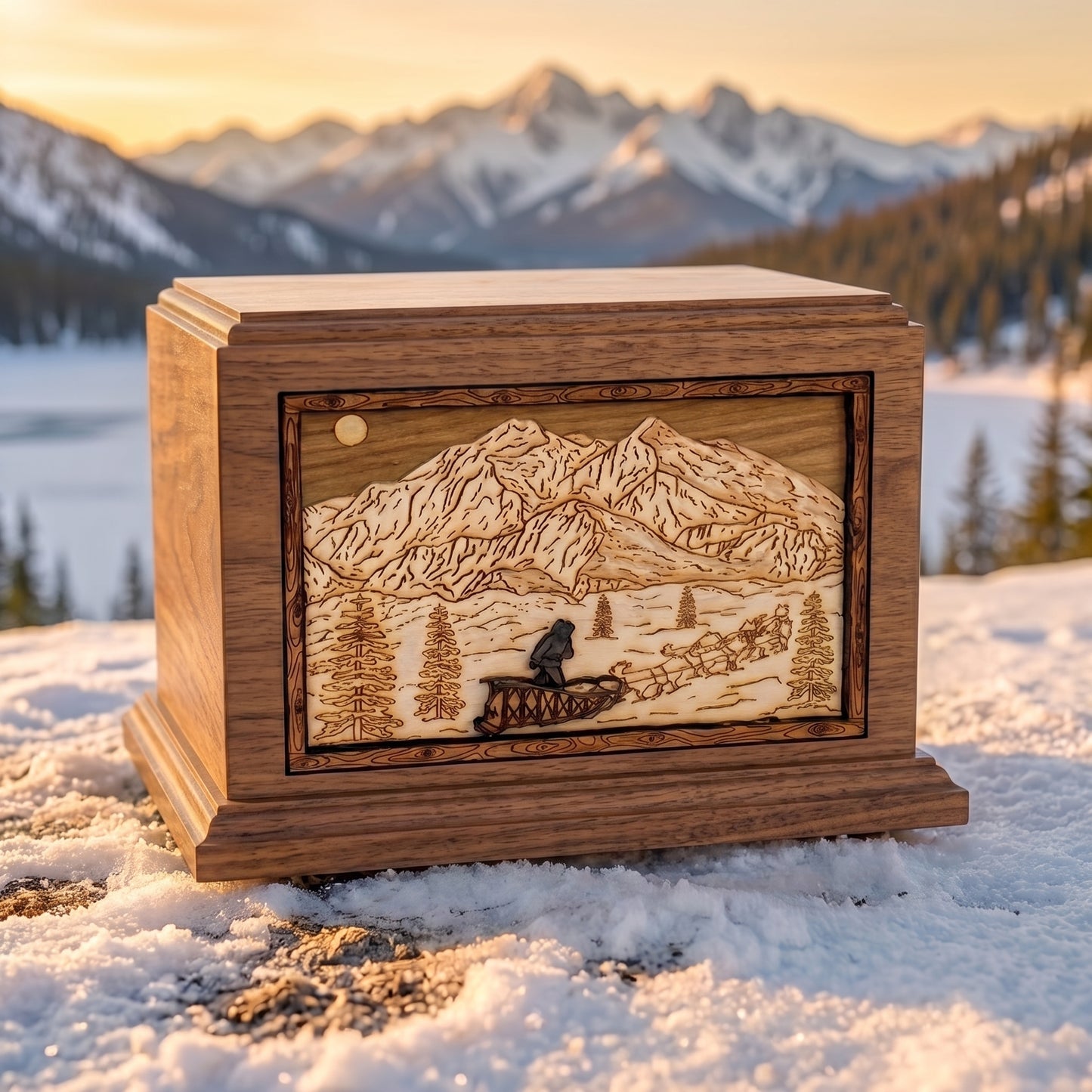 Hampton Dogsled Wood Memorial