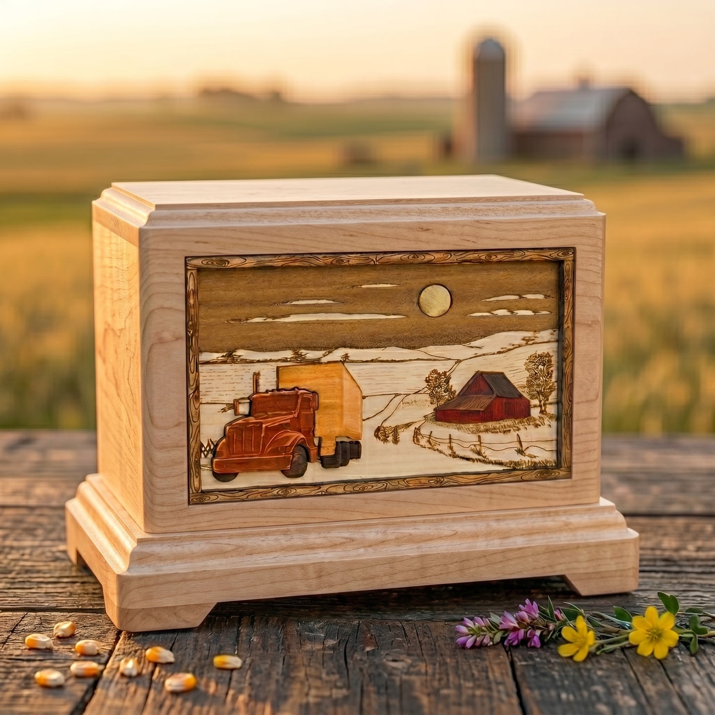 Hampton Farm & Truck Wood Memorial
