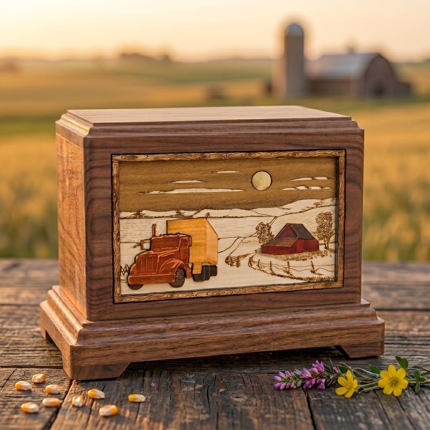 Hampton Farm & Truck Wood Memorial