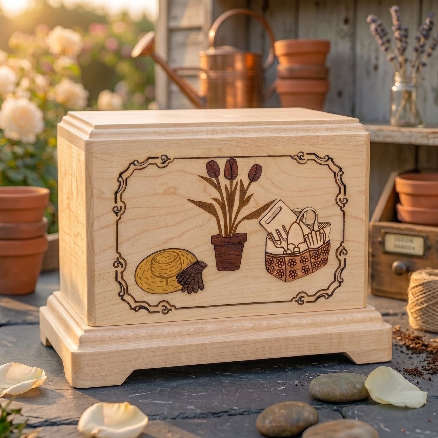 Hampton Gardening Wood Memorial
