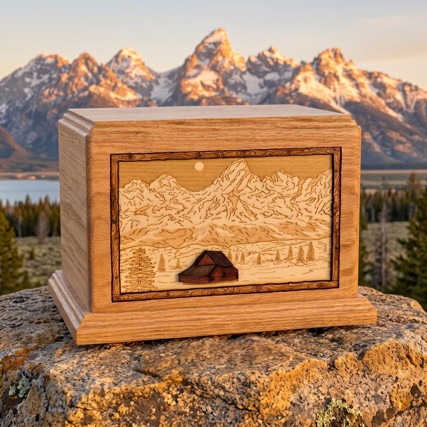 Hampton Grand Tetons Wood Memorial