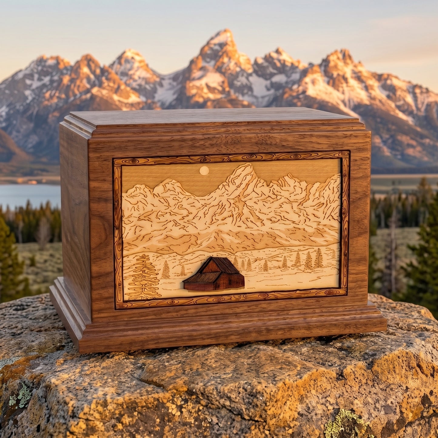 Hampton Grand Tetons Wood Memorial