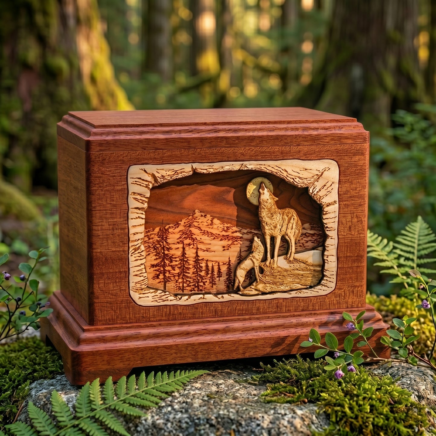 Hampton Moonlight Serenade Wood Memorial