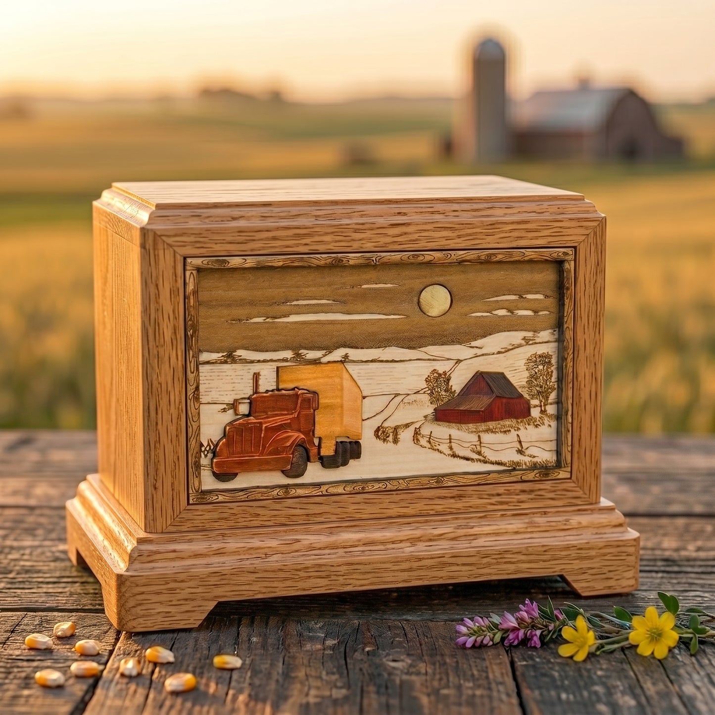 Hampton Farm & Truck Wood Memorial