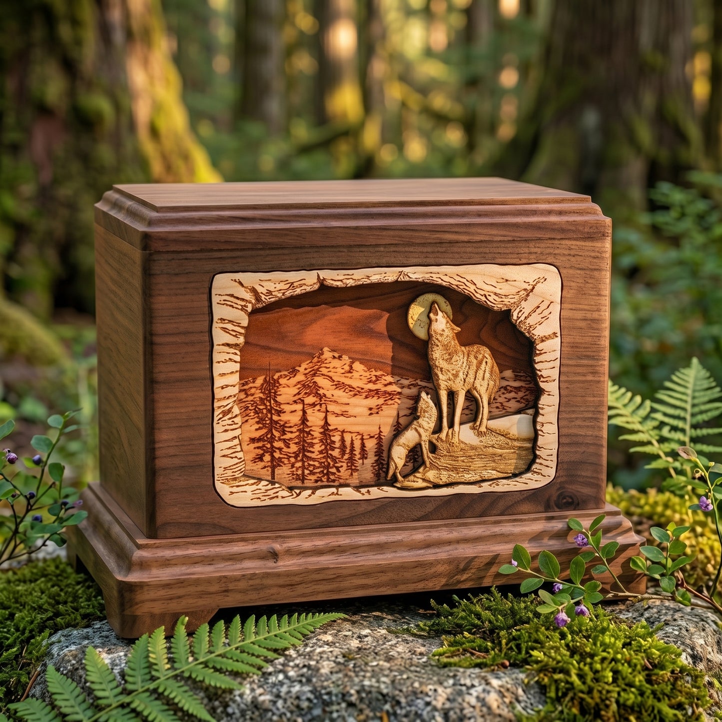 Hampton Moonlight Serenade Wood Memorial
