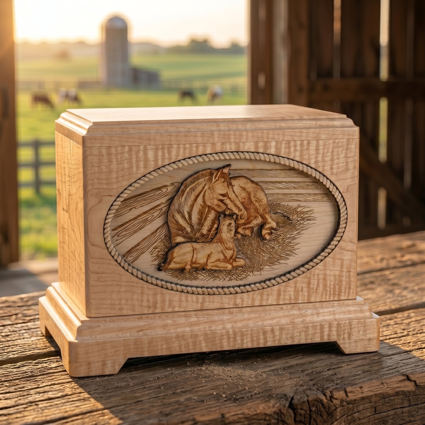 Hampton Mother's Love Wood Memorial