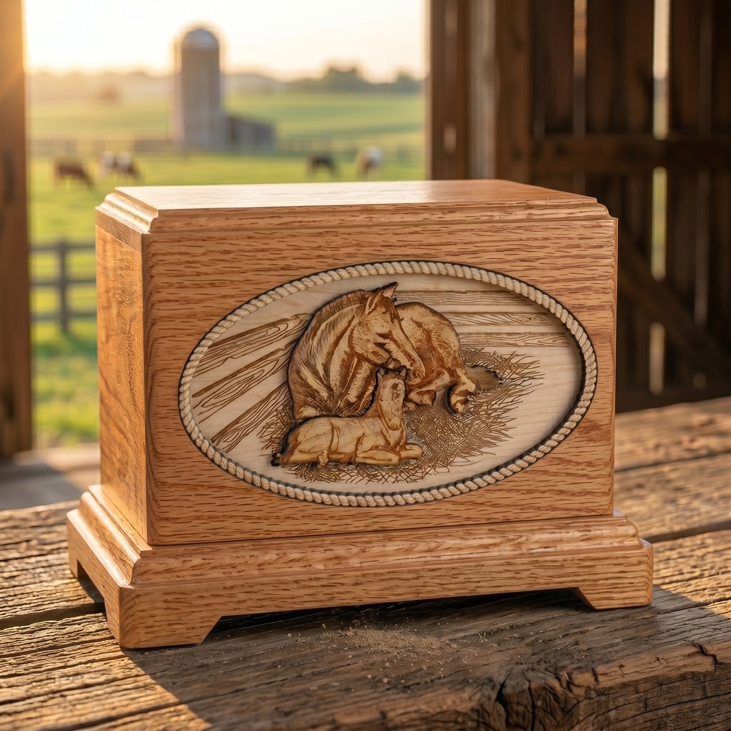Hampton Mother's Love Wood Memorial