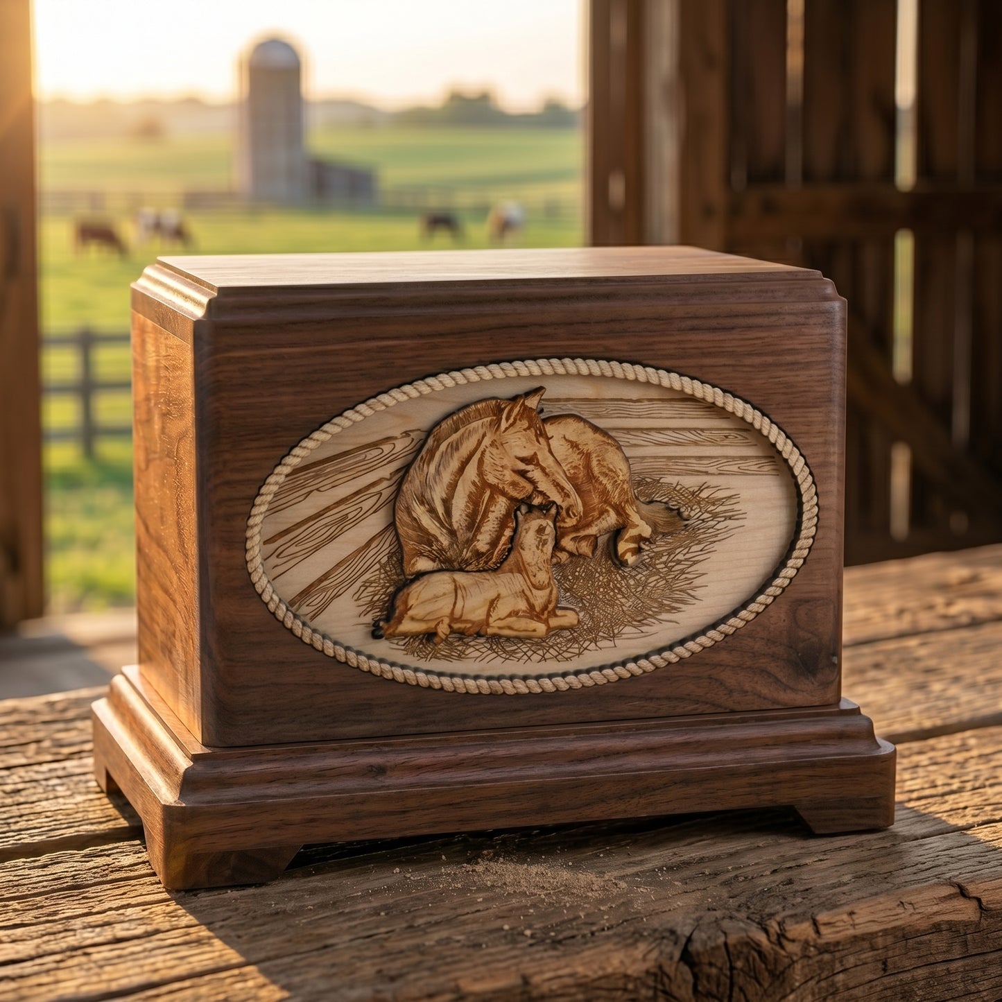 Hampton Mother's Love Wood Memorial