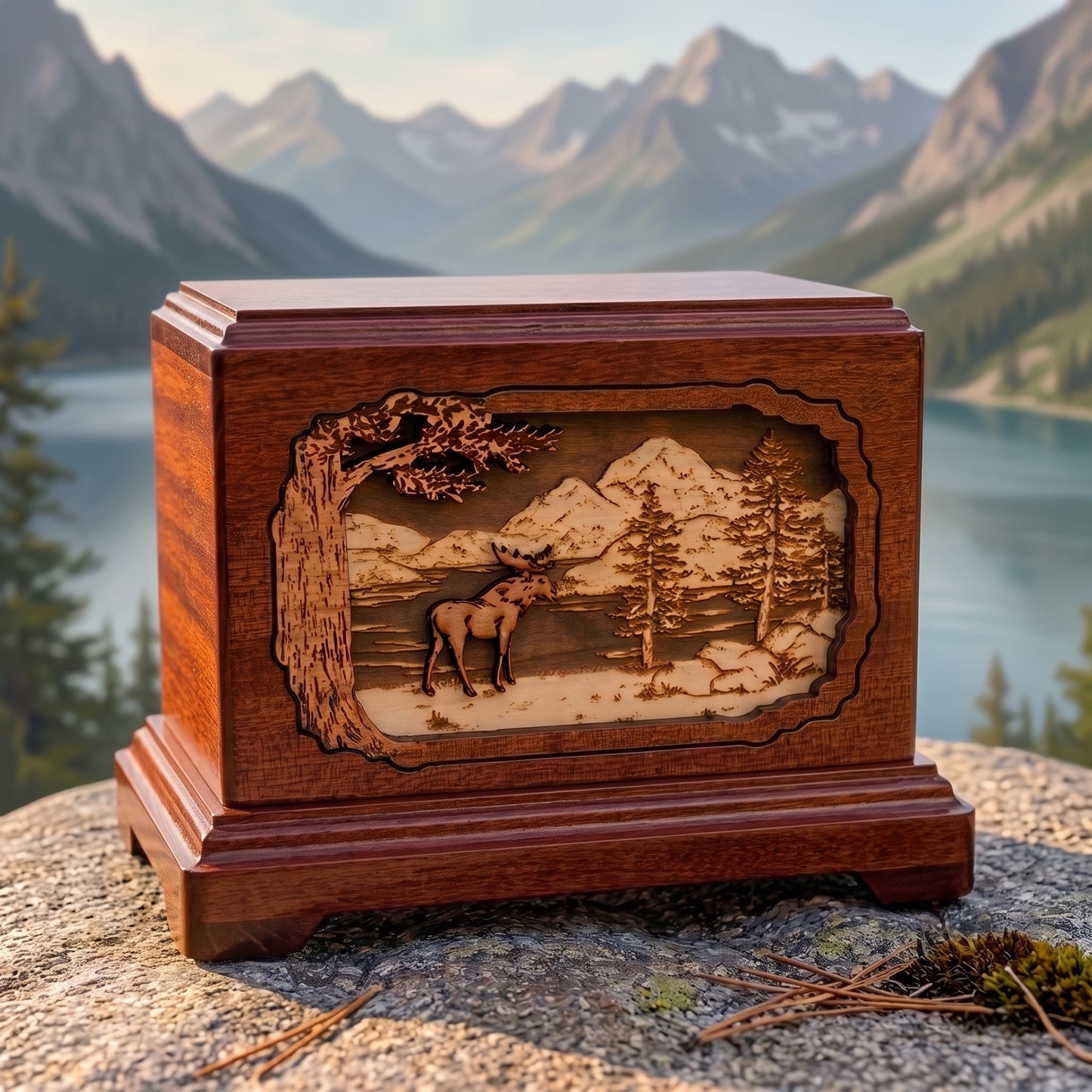 Hampton Mountain Lakes Moose Wood Memorial