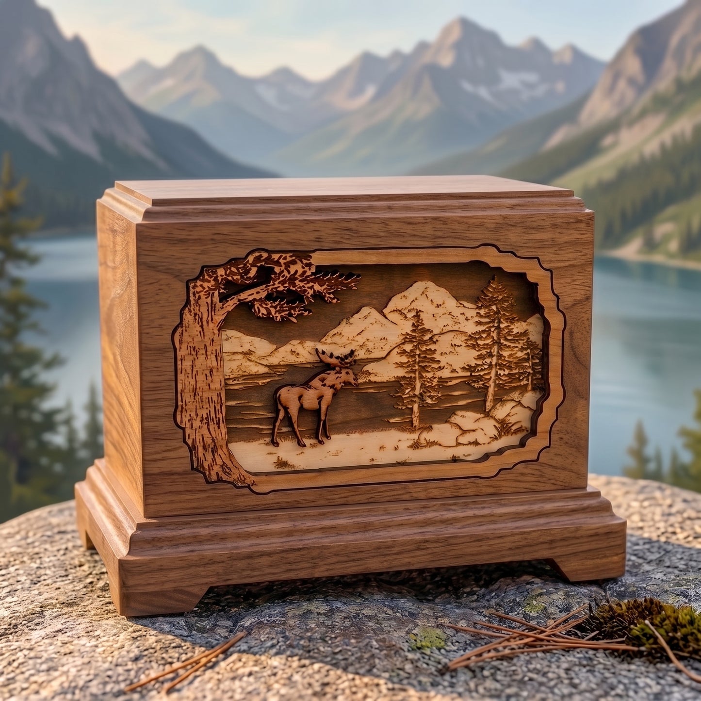 Hampton Mountain Lakes Moose Wood Memorial