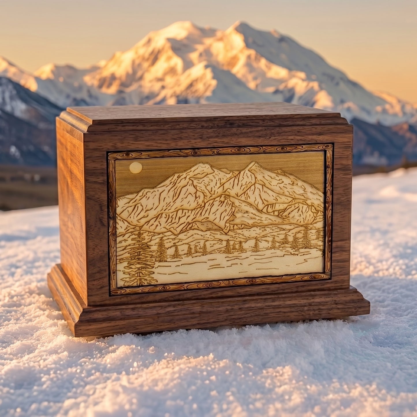 Hampton Mt McKinley Wood Memorial