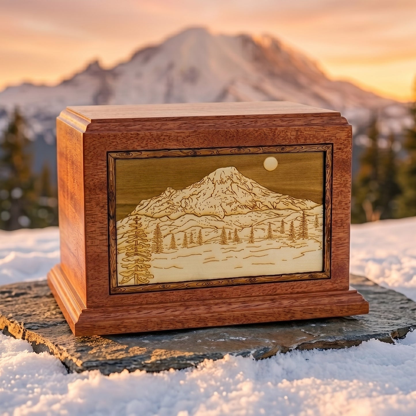 Hampton Mt Rainier Wood Memorial