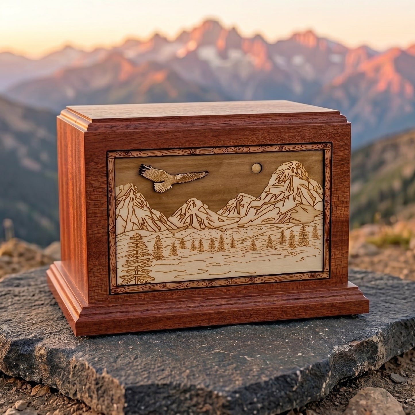 Hampton Mountain Splendor Wood Memorial