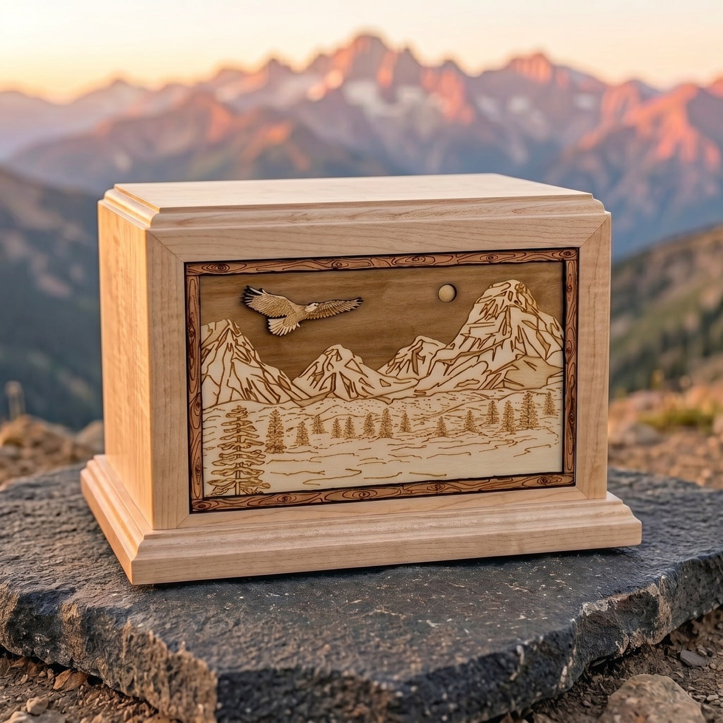 Hampton Mountain Splendor Wood Memorial