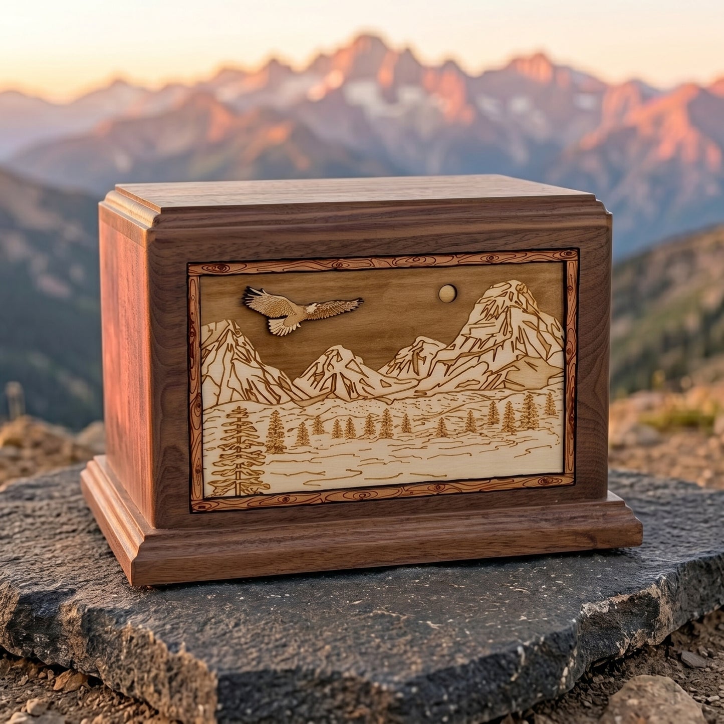 Hampton Mountain Splendor Wood Memorial