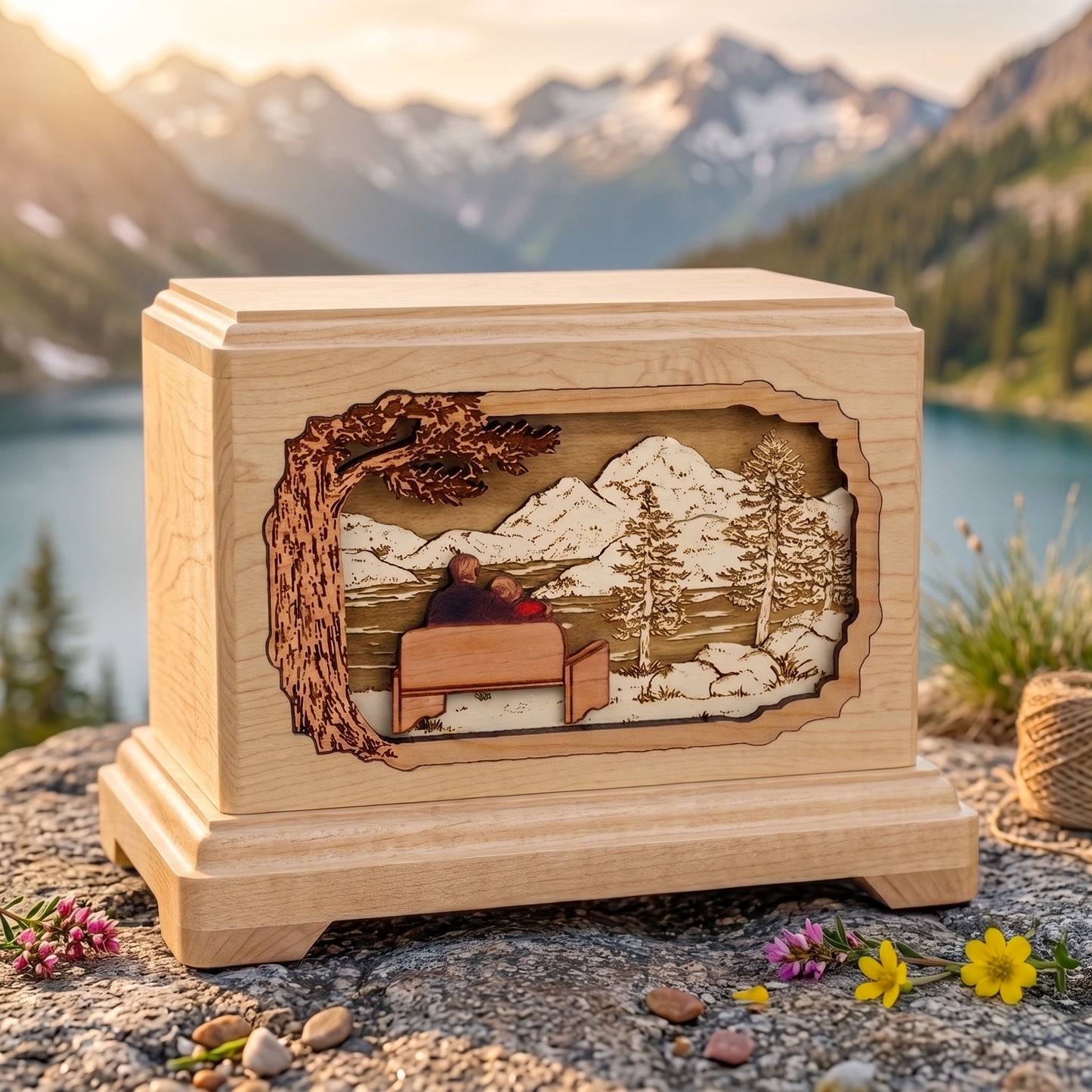 Hampton My Soul Mate Mountain Lakes Wood Memorial