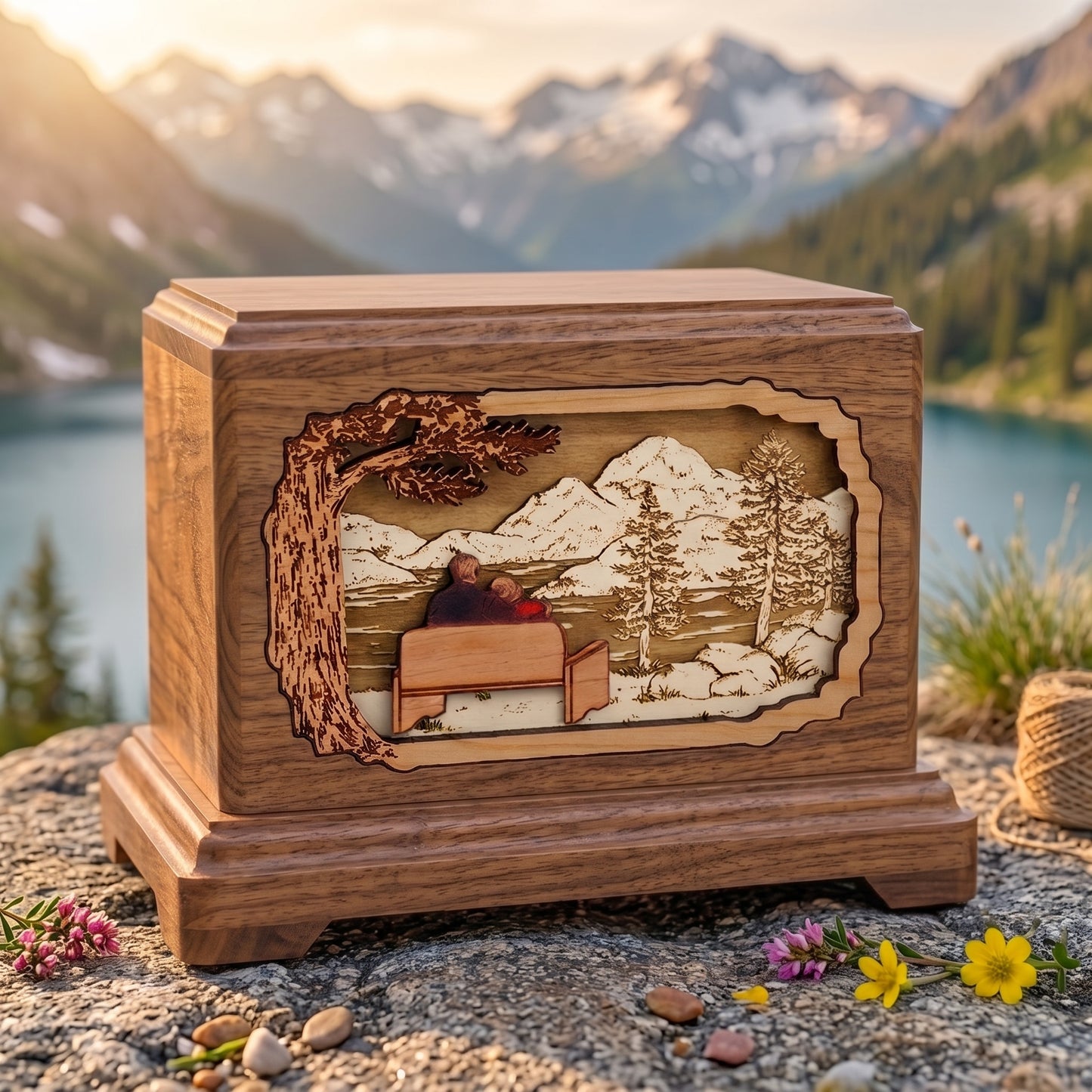 Hampton My Soul Mate Mountain Lakes Wood Memorial