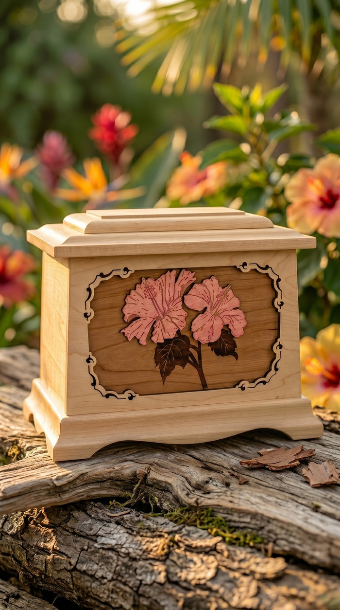 Astoria Hibiscus Wood Memorial