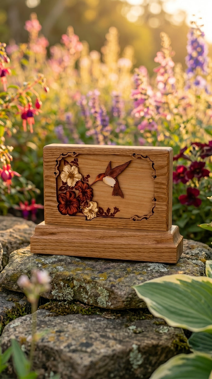 Hummingbird Keepsake Memorial