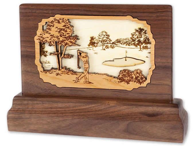 Golfing Keepsake Memorial