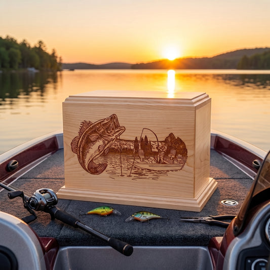 Newport Bass Boat Fishing Wood Memorial
