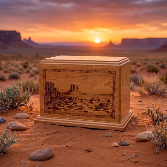 Newport Desert Sunset Wood Memorial