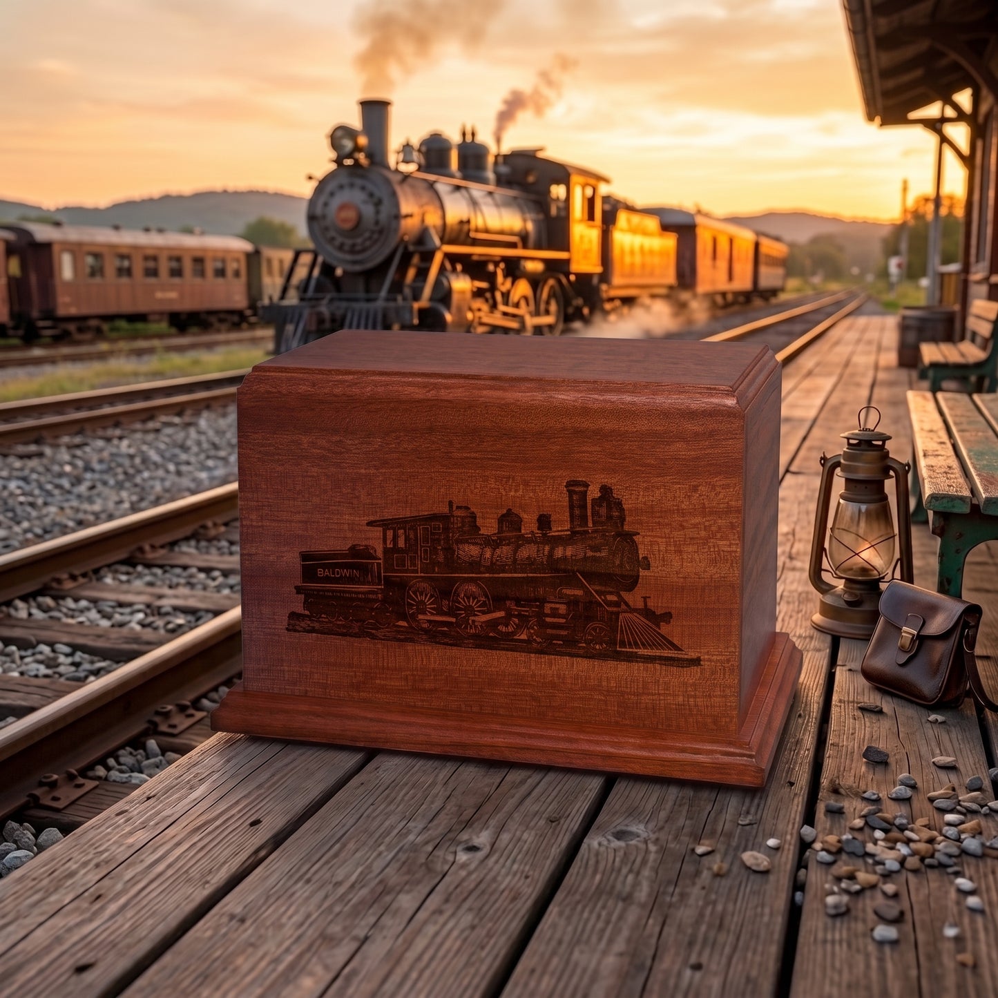 Newport Train Wood Memorial