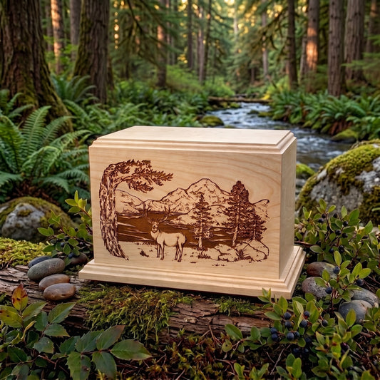 Newport Whitetail Deer Wood Memorial