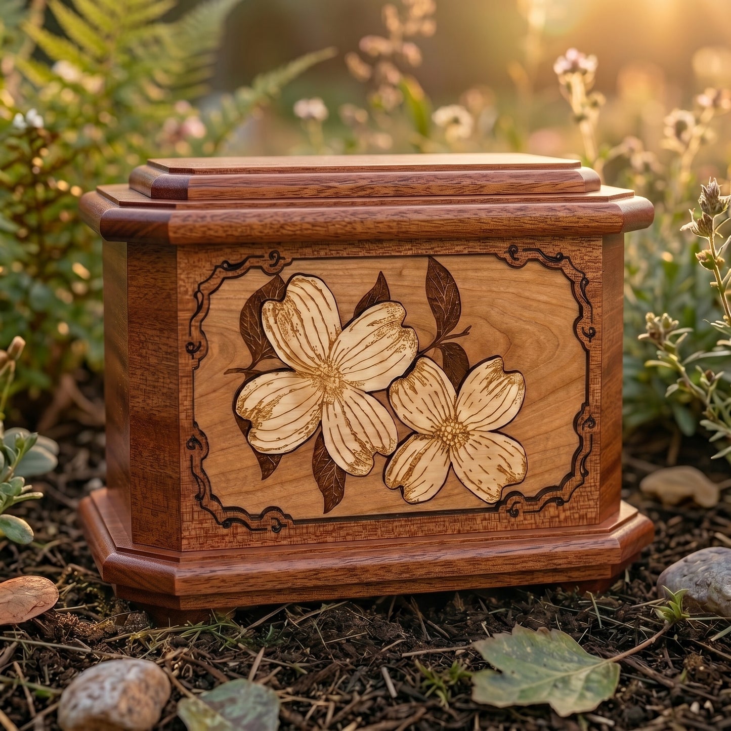 Octogon Dogwood Wood Memorial
