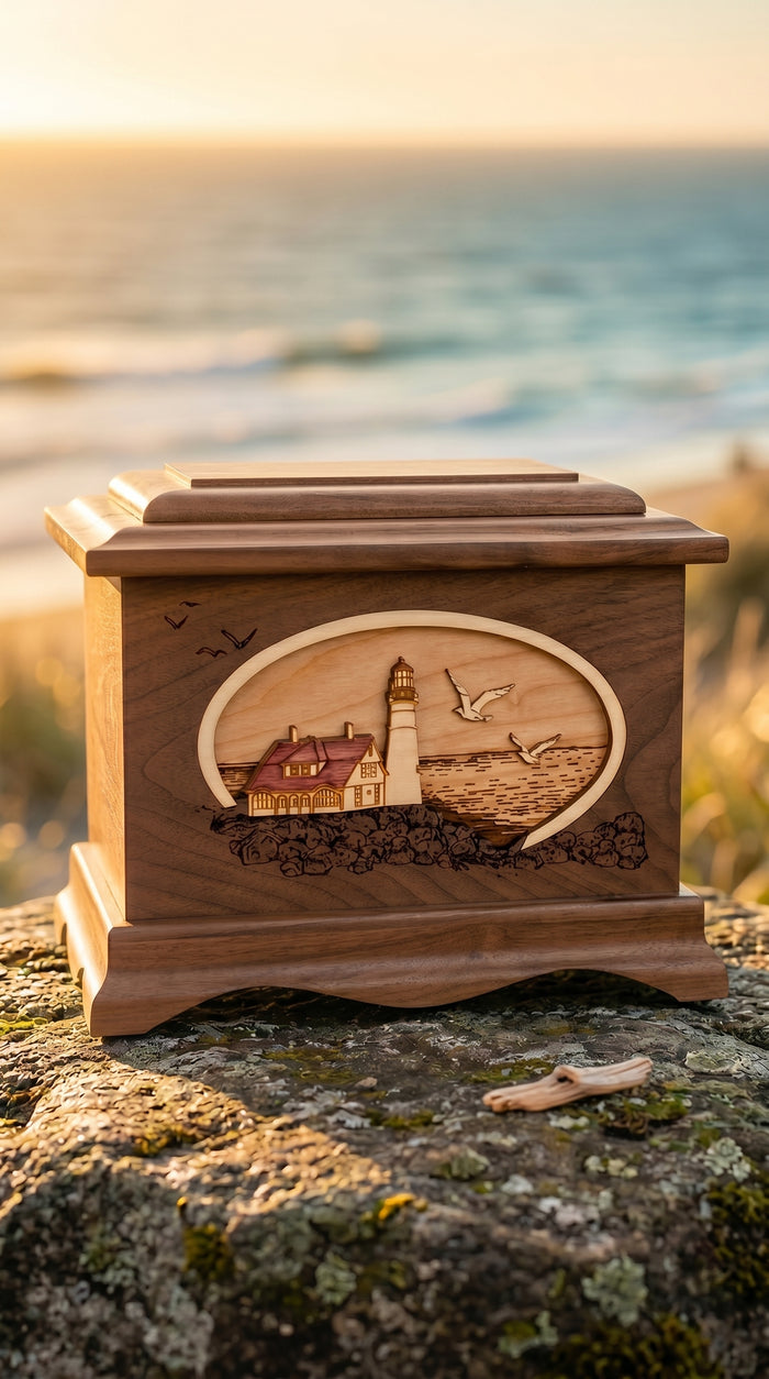 Ambassador Portland Head Lighthouse Wood Memorial
