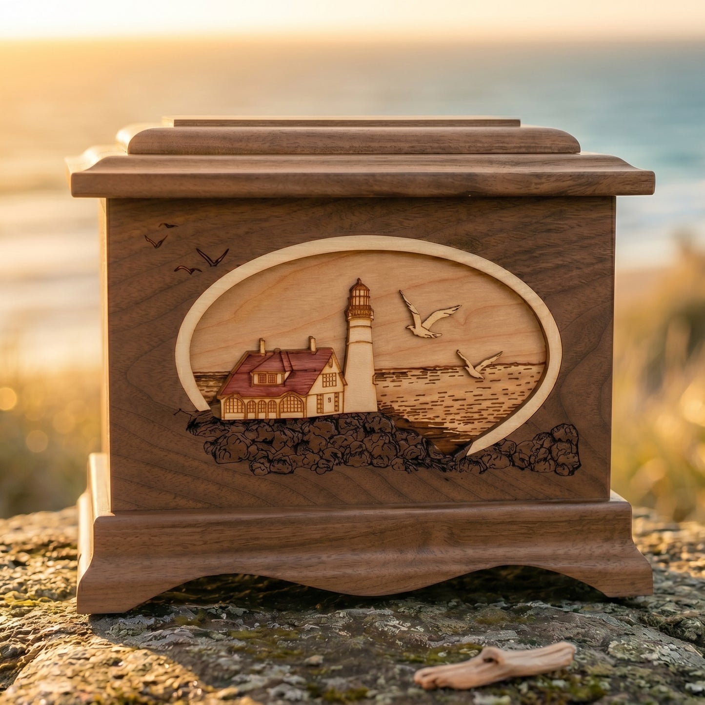 Ambassador Portland Head Lighthouse Wood Memorial