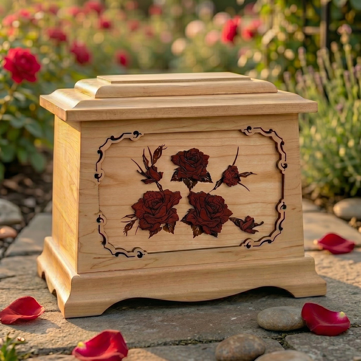 Ambassador Red Roses Wood Memorial