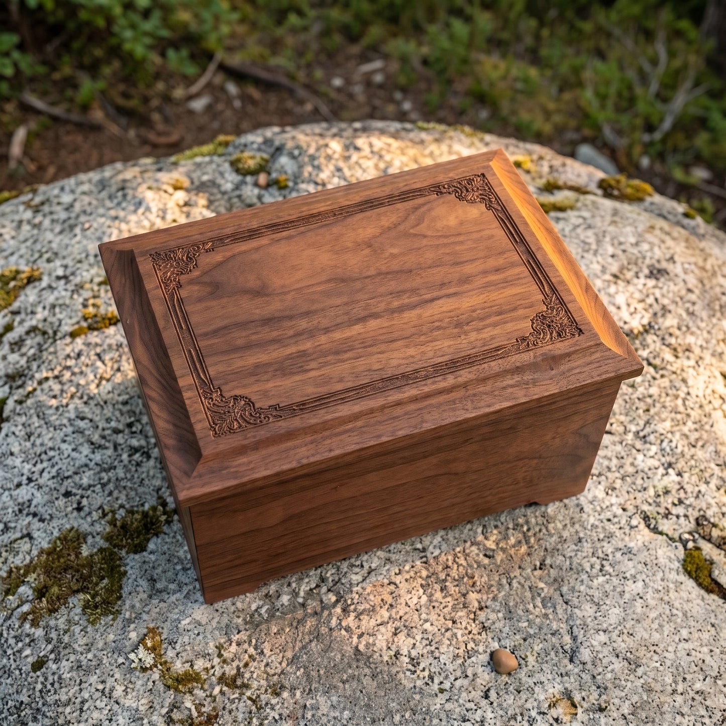 Renaissance Wood Urn
