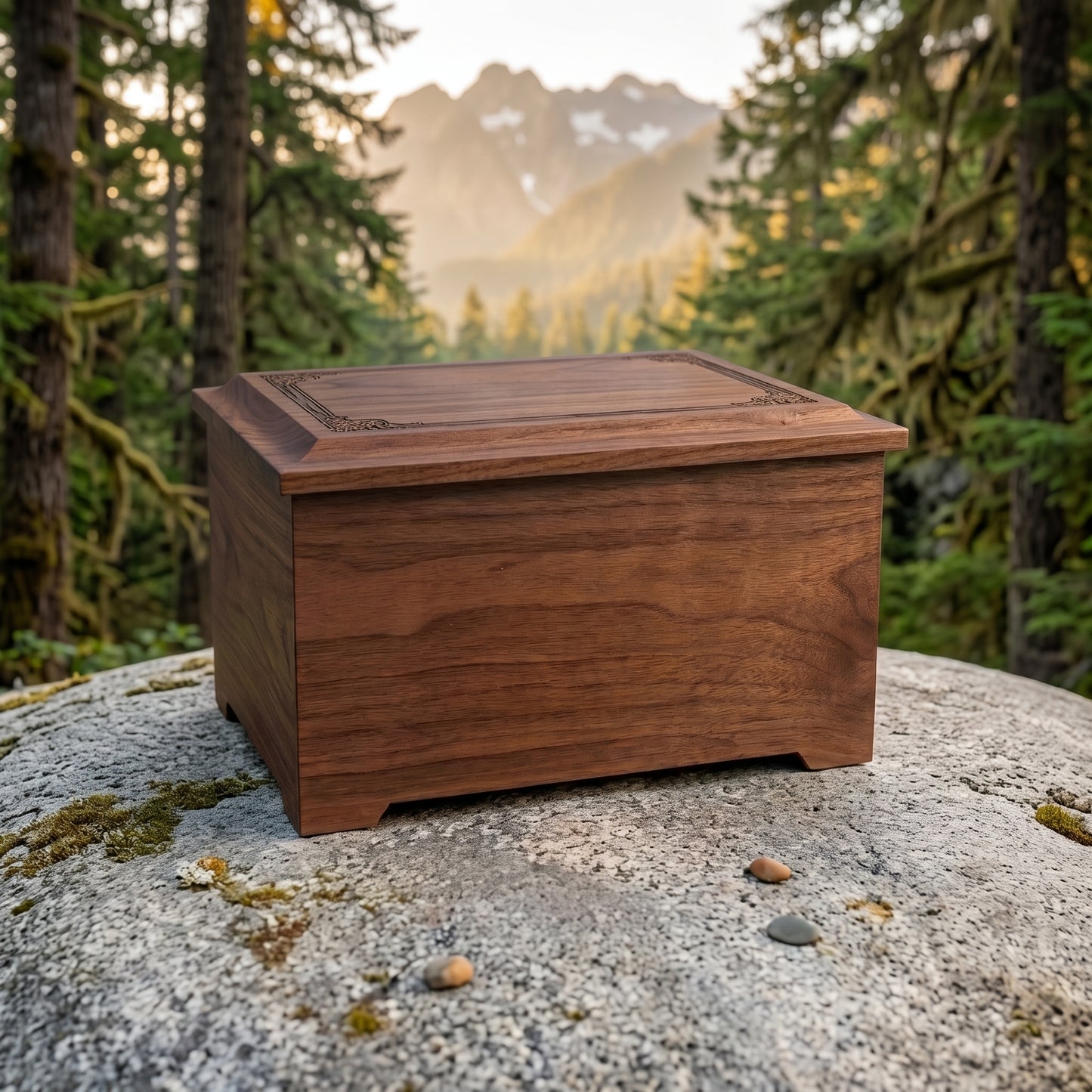 Renaissance Wood Urn