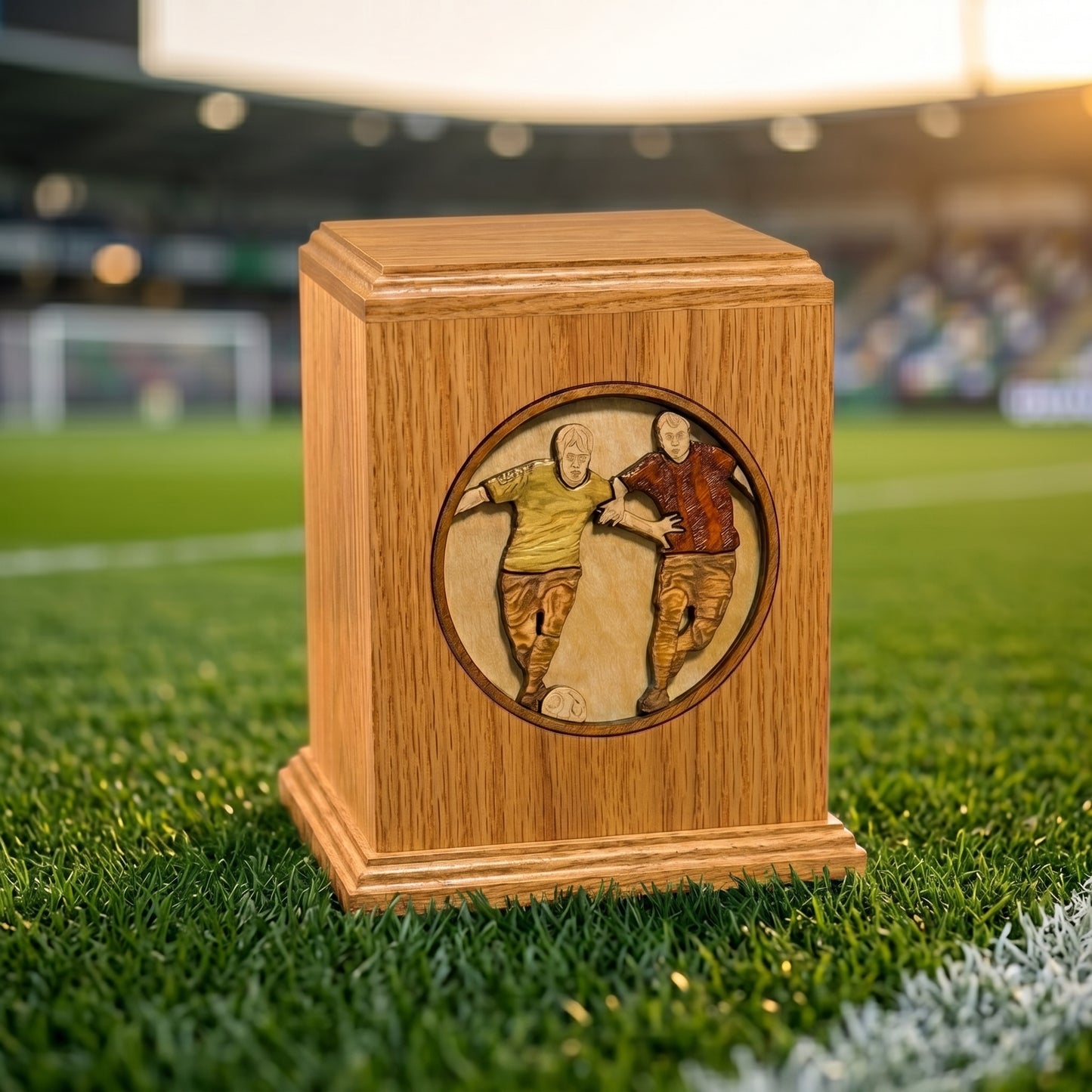 Corinthian Soccer Wood Memorial