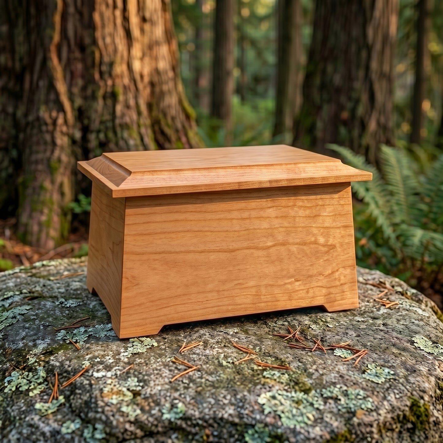 Sonata Wood Urn