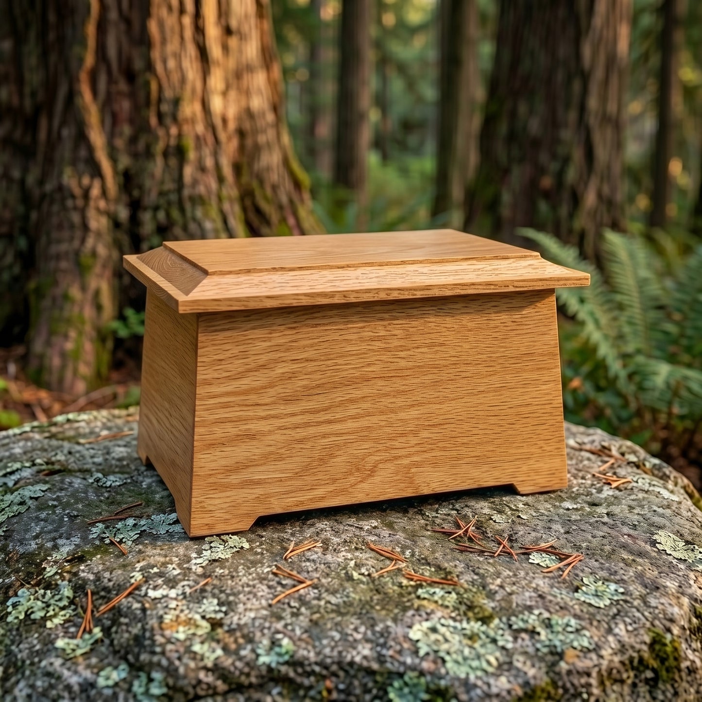 Sonata Wood Urn