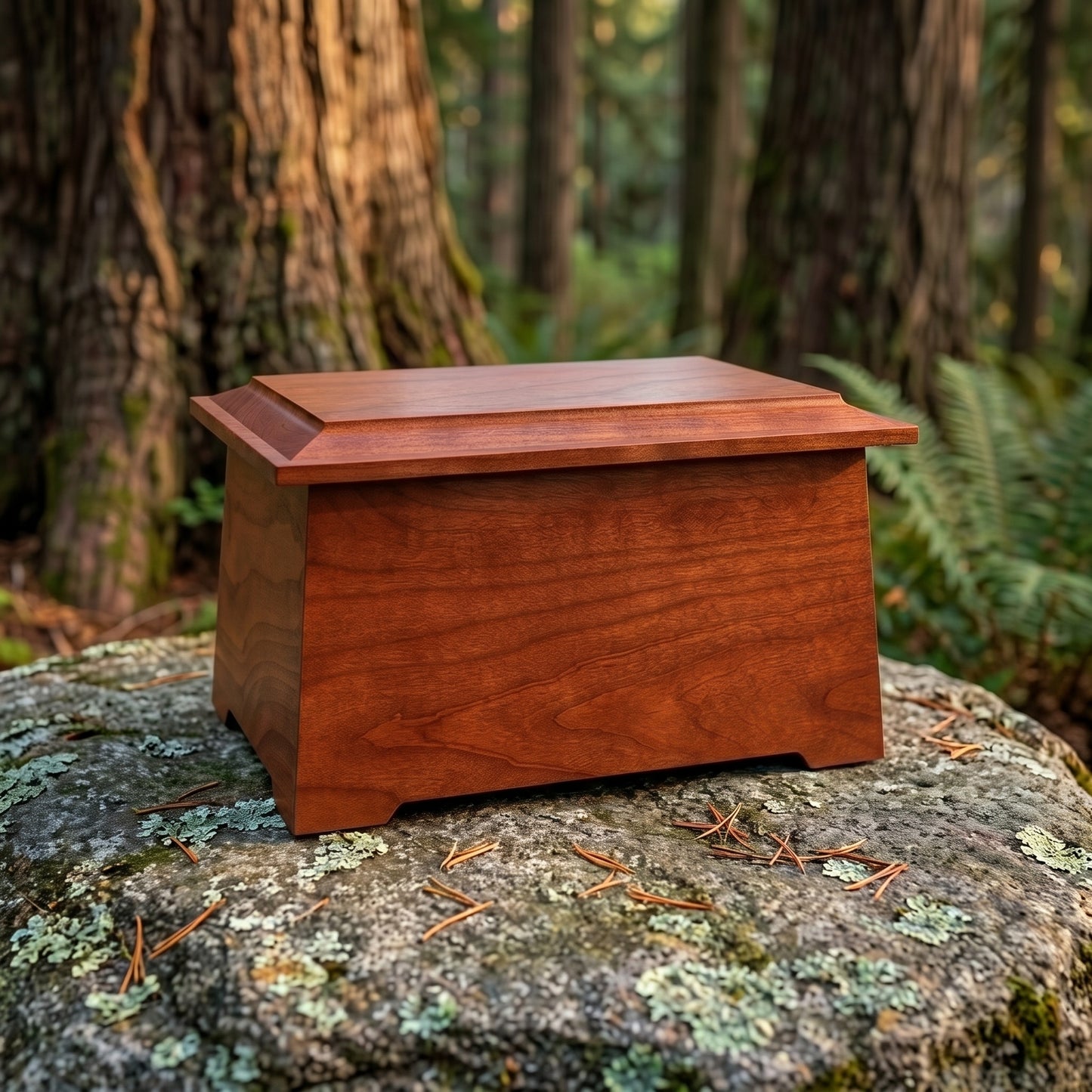 Sonata Wood Urn