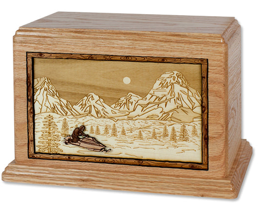 Hampton Mountain Splendor Snowmobile Wood Memorial