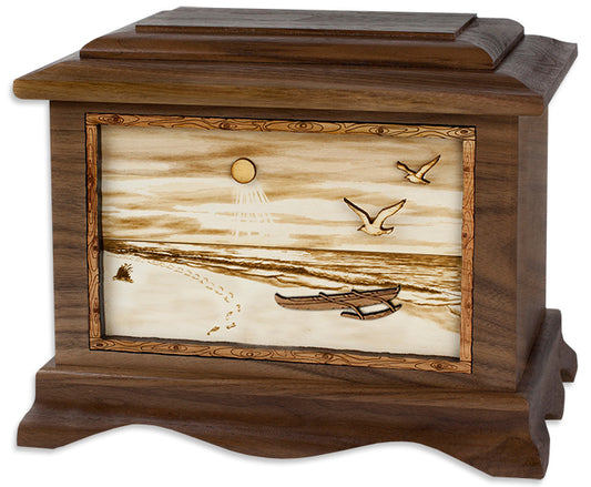 Ambassador Hawaiian Beach Wood Memorial
